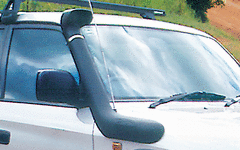 AIRTEC SNORKEL POLYETHYLENE BLACK KIT
 011SAT0188A 90 SERIES 06/96-02/03 449