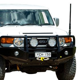 TJM OUTBACK HEAVY DUTY BUMPER BLACK STEEL 070SB13L85A GSJ15R 03/11-08/16 1495