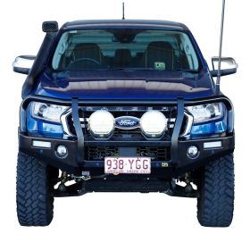 TJM OUTBACK HEAVY DUTY BUMPER BLACK STEEL 070SB13N21W 08/15-05/22 XLT Super Cab P/Up 2.0DTT 1995