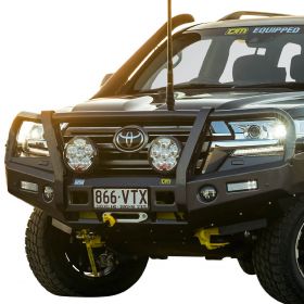 TJM OUTBACK HEAVY DUTY BUMPER BLACK STEEL 070SB13N82C Outback 2195