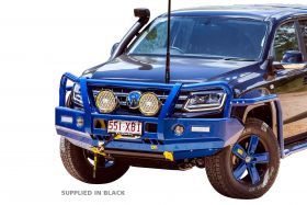 TJM OUTBACK HEAVY DUTY BUMPER BLACK STEEL 070SB13N83W 2H MY17+ 11/16-On 4Dr P/Up 1950