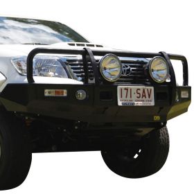 TJM OUTBACK HEAVY DUTY BUMPER BLACK STEEL 070SB13N87B 7th GEN 08/11-08/15 1995