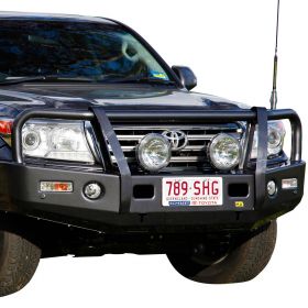 TJM OUTBACK HEAVY DUTY BUMPER BLACK STEEL 070SB13R82A Outback 1995