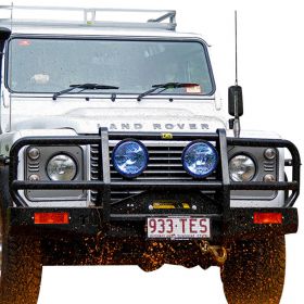 TJM T13 HEAVY DUTY BUMPER BLACK STEEL 070SB13Z38U Outback 1195