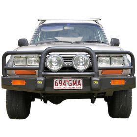 TJM T15 BUMPER BLACK STEEL 070SB15N80L Tradesman 1095
