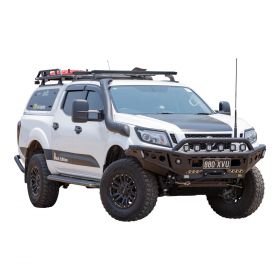 TJM CHASER PRERUNNER BUMPER BLACK STEEL 070SB22N10R NP300 05/15-11/20 SL-ST-STX-N-TREK 4Dr P/Up 1895