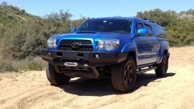 TJM FRONTIER HEAVY DUTY BUMPER BLACK STEEL 074ST17A89ADS Frontier 1295