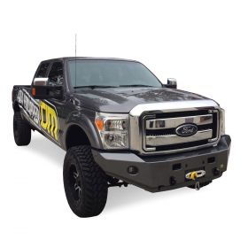 TJM FRONTIER HEAVY DUTY BUMPER BLACK STEEL 074ST17N22GDS Frontier 1495