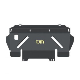 TJM SKID PLATE FRONT STEEL BLACK 077STFGA10S D23 S4 12/20-On ST-STX 4Dr C/C & P/Up 180