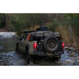 TJM REAR PROTECTION BUMPER BLACK STEEL 081ST37A89B KJ (Jeep Liberty) 1495