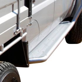 TJM PROTECTION MODULAR SIDE STEPS 63MM 735SBSSA69I VDJ79R 09/12-On W/mate 4Dr C/Chassis 895