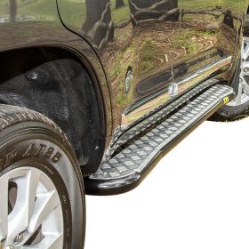 TJM PROTECTION MODULAR SIDE STEPS 63MM 735SBSSA82A 200 SERIES 11/07-08/15 VX/SAHARA 895