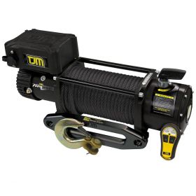 TJM BLACK TORQ WINCH 9500 LBS INC SYNETHTIC ROPE 947TQBK95D Winches 799