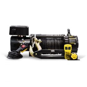 TJM TORQ WINCH 9500 LBS INC BLACK SYNTHETIC ROPE
 947TQBK95DAA Winches 799